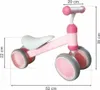 ECOTOYS JM-118, różowy pojazd biegowy dla dzieci Podgląd zdjęcia produktu 10