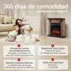 KAMINIO Chimenea eléctrica JUAN: Chimenea eléctrica de pie Vista previa de la imagen del producto 5
