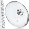 Orion | Glasdeckel - mit Edelstahlring - Ø 30 cm - 200°C Produktbild-Vorschau 2