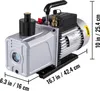 Pompa próżniowa VEVOR 12CFM Pompa próżniowa 1HP 0,3 Pa Podgląd zdjęcia produktu 8