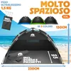 Tenda da spiaggia pieghevole ELONEO con protezione UV 80+, Anteprima dell’immagine prodotto 7