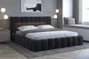 Bett mit Bettkasten 160x200cm Braun Produktbild-Vorschau 2