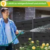 SWANEW 40 Stück Premium Hart-PVC Sichtschutzstreifen für Produktbild-Vorschau 3