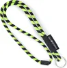 WEBBOMB® Tubular Lanyard Neongrün / Schwarz Schlüsselband Produktbild-Vorschau 1