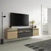 COZY Meuble TV, Banc Télé, 200x35x45cm, Pour les TV jusqu'à Voir les images du produit 2