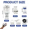 Sada 2 filtrů na vodu s otočnou hlavicí o 360° + 12 Náhled obrázku produktu 2