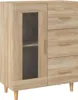 vidaXL Príborník Sonoma Dub 69,5x34x90 cm odvodený výrobok Náhľad obrázku produktu 2