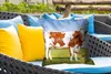MuchoWow® Outdoor Kissen - Kühe - Bauernhof - Gras - Natur Produktbild-Vorschau 4