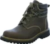 A single brown boot is shown against a white background. Voir les images du produit
