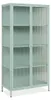 CALICOSY - Vitrine avec 2 portes vitrées et 3 étagères en Voir les images du produit 3