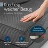 Beautissu Gästesofa Leova 200x90x30cm Anthrazit Produktbild-Vorschau 3