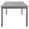 vidaXL Gartentisch Grau 200x100x75 cm Massivholz Akazie -  Produktbild-Vorschau 5