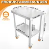 LARS360 mobiler Edelstahl-Arbeitstisch auf 4 Rollen, Produktbild-Vorschau 2