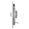 LED-Einbauleuchte NEXXO, quadratisch, silber, 7W, mit change CCT Produktbild-Vorschau