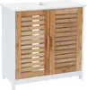 Waschbeckenunterschrank HWC-B41, Badezimmer Unterschrank Produktbild-Vorschau 2