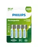 Paquet de 4 piles aa philips r6b4b260/10/ 1,2v/ Voir les images du produit 1