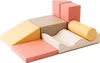A set of colorful foam building blocks for children, arranged in a playful configuration. Náhľad obrázku produktu