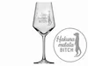 Valhalla Weinglas Hakuna Matata Bitch 1 Stück 350ml Produktbild-Vorschau 1