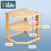 Vilde | Küchenregal - Bambus - Eckregal - 25x25x27 cm - auf Produktbild-Vorschau 4
