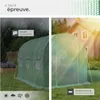 Serre tunnel 7 m² 343x200x200cm - vert Voir les images du produit 4