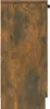 vidaXL Sideboard chêne fumé 30x30x70 cm bois composite Voir les images du produit 5