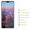 A smartphone screen protector is shown next to a smartphone, with feature callouts. Produktbild-Vorschau
