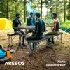 AREBOS Bierzeltgarnitur 3-teilig Set Tisch + 2 x Bank  Produktbild-Vorschau 11