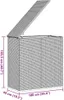 vidaXL Zahradní box na polštářky PE ratan 100x49x103,5 cm Náhled obrázku produktu 6