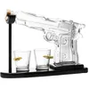 Pistolenkaraffe aus Glas, Weinspender im Whiskey-Gun-Stil, Produktbild-Vorschau 1