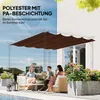 Zapasowy dach Outsunny do pergoli o wymiarach 2,85 x 2 m, Podgląd zdjęcia produktu 5