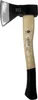 3 tlg Set Axt 600 800 1000 g Beil Gartenaxt Spaltaxt Produktbild-Vorschau 3