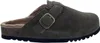 Scholl Fae New F Clog Suede - Velourleder in khaki mit Fell Produktbild-Vorschau 8