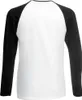 Fruit Of The Loom Herren Baseball T-Shirt, langärmlig BC328 Produktbild-Vorschau 2