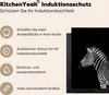 KitchenYeah© Herdabdeckplatte Zebra - Weiß - Tiere - Produktbild-Vorschau 6