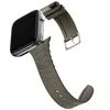 Bandz Silikonband mit Ledermuster - passend für Apple Watch Produktbild-Vorschau 4