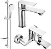 Mexen Royo DF05 Badewannenset, Chrom - 72203DF05-00 Produktbild-Vorschau 1