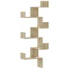 A zig-zag shaped wall shelf unit. Náhľad obrázku produktu