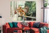 MuchoWow® Poster Eichhörnchen - Fenster - Herbst - Produktbild-Vorschau 2