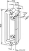 Assa Abloy Pièce de remplacement de gâche 1410 Fafix sans Voir les images du produit 3