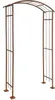 Rosenspalier Rosenbogen Torbogen 120 cm Rankhilfe Rost Produktbild-Vorschau 1