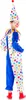 A child wearing a clown costume. Produktbild-Vorschau