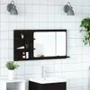 Badezimmer-Spiegelschrank Schwarze Eiche 90 x 11 x 45 cm Produktbild-Vorschau 3