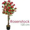 Rose Rose bush Rose bush Umělá rostlina s květy Red real Náhled obrázku produktu 1