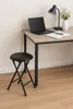 DOCHTMANN Sgabello pieghevole nero 30x45cm Anteprima dell’immagine prodotto 10