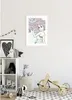 Kunstposter – Ariel Aquarell – 40 x 50 cm Produktbild-Vorschau 3