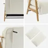sweeek - 2-Sitzer Schlafsofa aus Heveaholz mit Produktbild-Vorschau 2