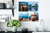 MuchoWow® Poster Schottischer Highlander - Berg - Collage Produktbild-Vorschau 3