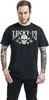 Lucky 13 T-Shirt Herren Skull Stars schwarz L Produktbild-Vorschau 6