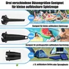 Kabellose elektrische Luftpumpe 5200 mAh, 3 Düsen, Mini Produktbild-Vorschau 7