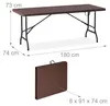 Ensemble de salon de jardin pliable Relaxdays, ensemble de Voir les images du produit 4